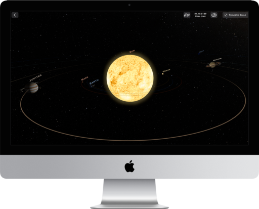 GalacticAR on iMac