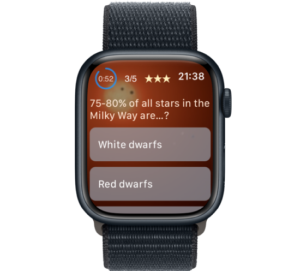 GalacticAR on Apple Watch